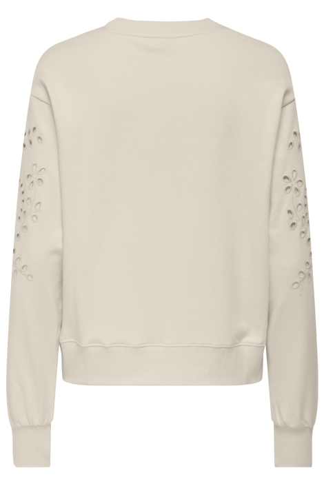 Jacqueline de Yong jdyjinni l/s emb sweat jrs
